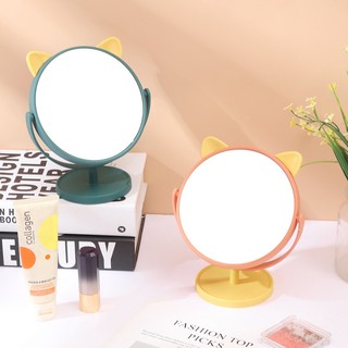 Gương Trang Điểm Tai Mèo Để Bàn Dễ Thương MEILI STORE