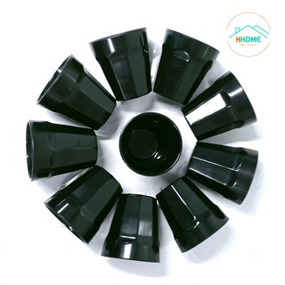 [sỉ] COMBO 50/100 LY NHỰA MELAMINE(NHỰA PHÍP) LY TRÀ CHỊU NHỆT 120 độ LOẠI DÀY NHIỀU MÀU 250ml - HUNGHOME