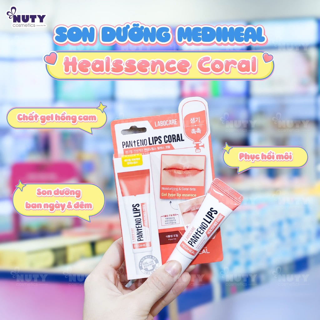 Ảnh Son Dưỡng Mềm Môi, Hồng Môi Mediheal Labocare Pantenolips (10ml) 3