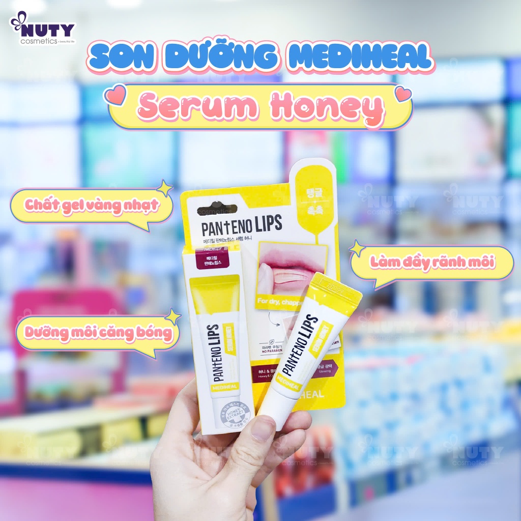Ảnh Son Dưỡng Mềm Môi, Hồng Môi Mediheal Labocare Pantenolips (10ml) 4