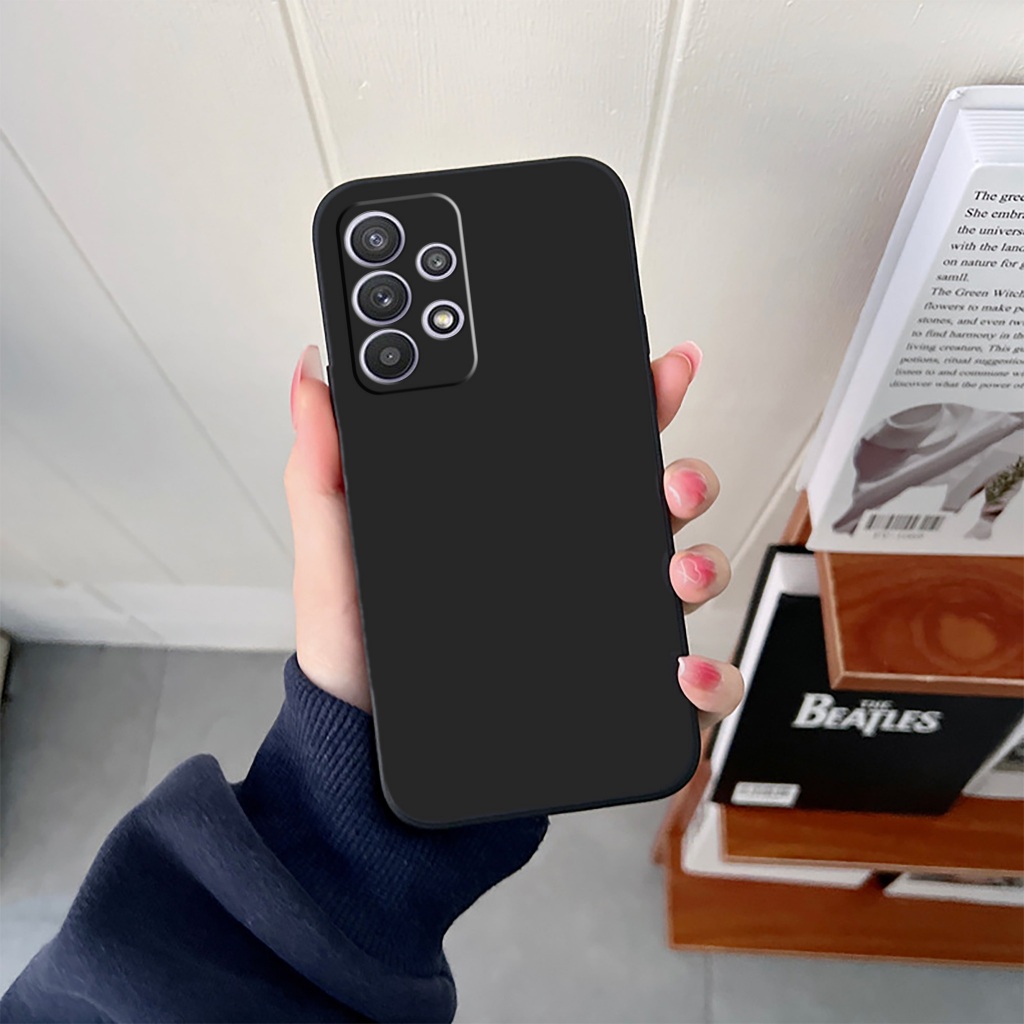 Ốp lưng Samsung A33, A53, A73 5G bảo vệ cam điện thoại cạnh vuông nhựa dẻo tpu Vỏ bao đt ss bibi