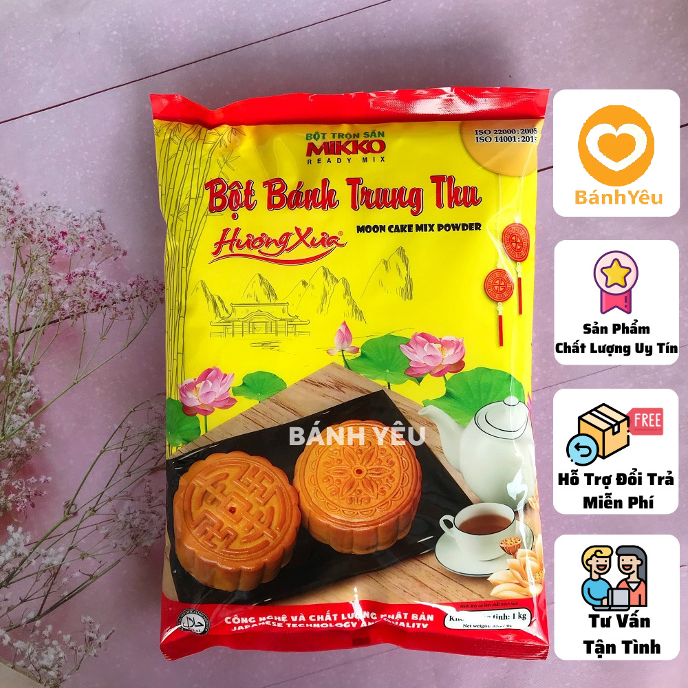 Bột Vỏ bánh nướng trung thu Mikko 1kg - NL54