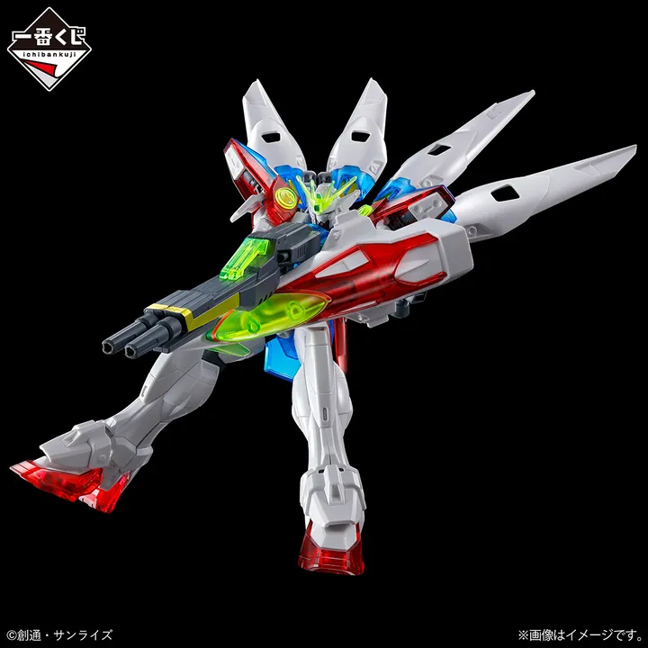 Mô Hình Lắp Ráp HGAC 1/144 Wing Gundam Zero Solid Clear E Prize Ichiban Kuji Model Kit (New Seal)