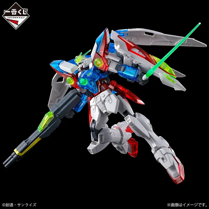 Mô Hình Lắp Ráp HGAC 1/144 Wing Gundam Zero Solid Clear E Prize Ichiban Kuji Model Kit (New Seal)
