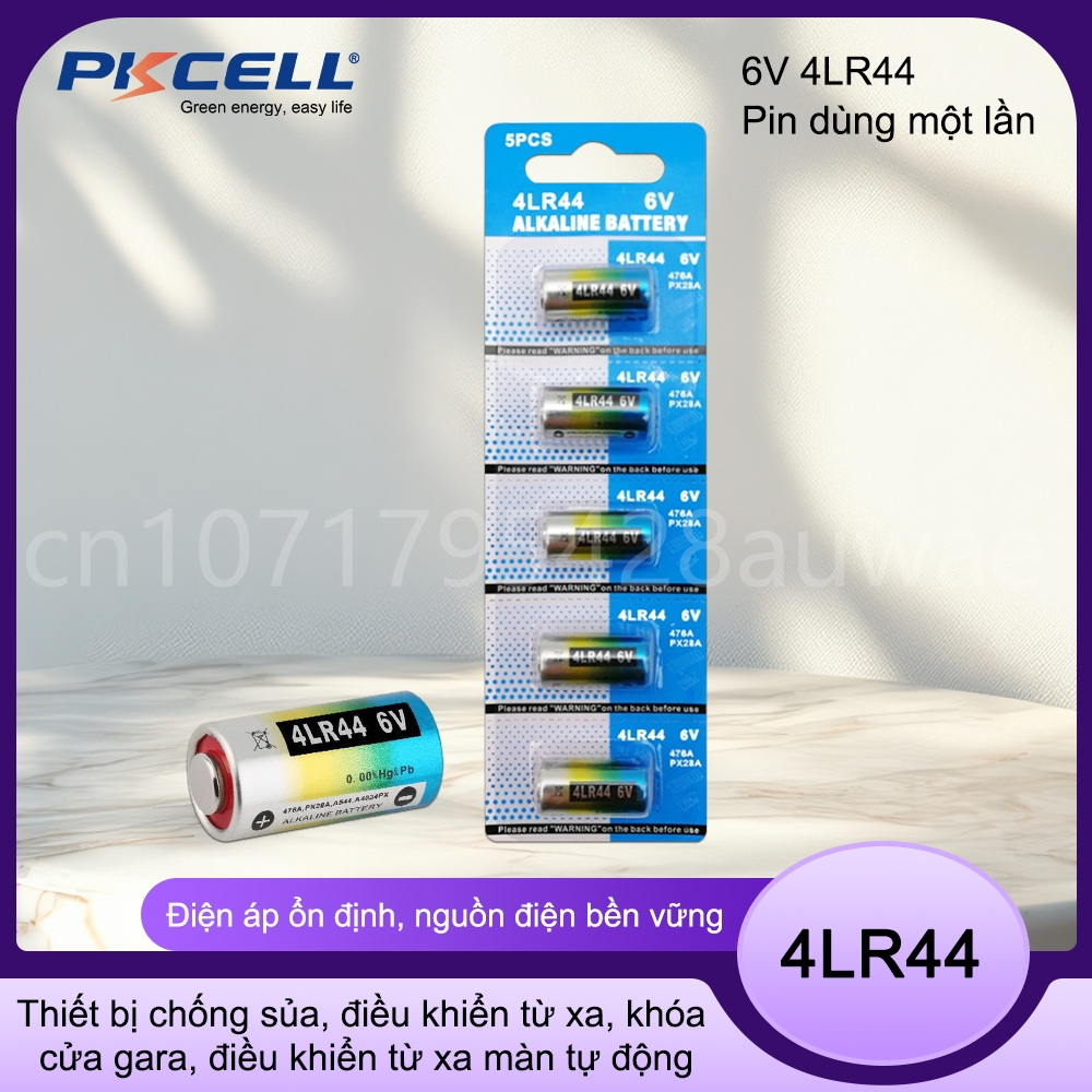 Pin 4LR44 (476A, PX28A, 4SR44, PX28L , PX28 , A544 , 476A) 6V Alkaline ...