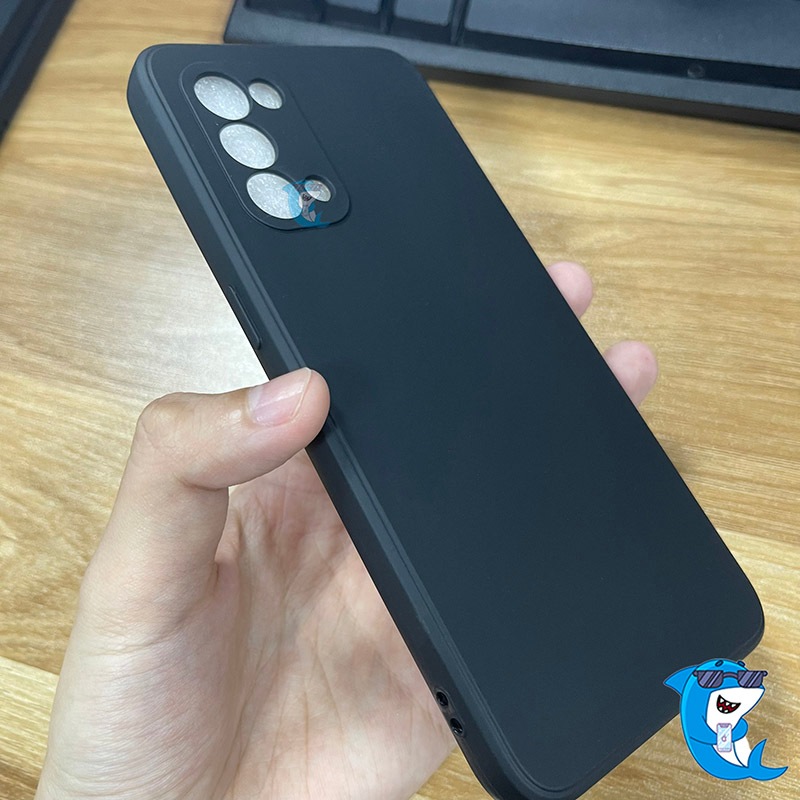 Ốp lưng Oppo Reno 5 / reno5 bảo vệ cam điện thoại toàn diện cạnh vuông nhựa dẻo tpu bibi glass