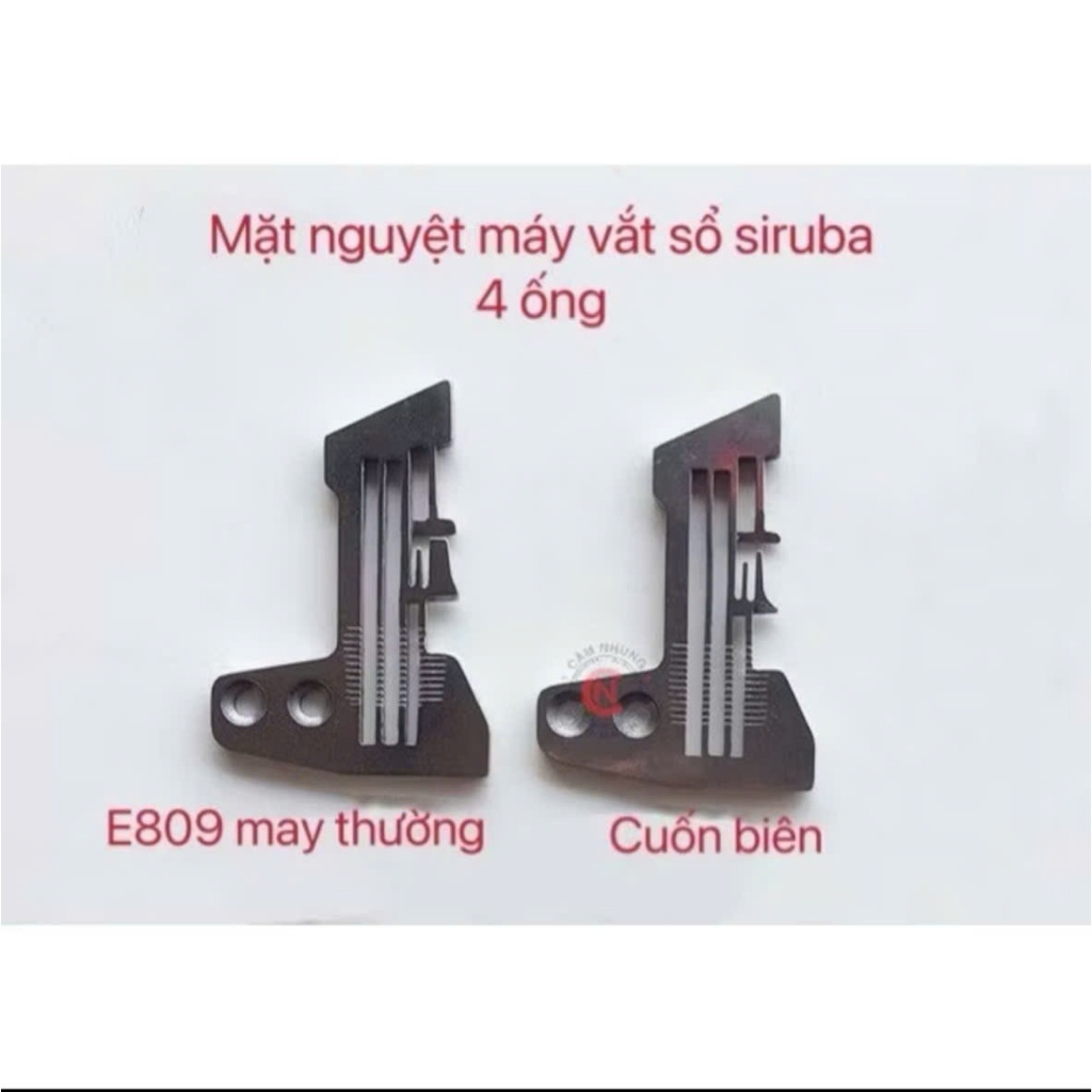Mặt Nguyệt Cuốn Bèo, Cuốn Biên – Máy Vắt Sổ Công Nghiệp 4 Chỉ Siruba Đời F