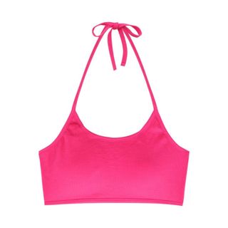 Áo bra nữ không gọng đệm mút mỏng thoáng mát cổ yếm xinh xắn gợi cảm quyến rũ DEVARI B8703
