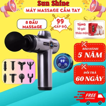 Máy massage cầm tay massage cổ vai gáy Chuyên Sâu Đa Năng máy đấm lưng mát xa đau nhức vai gáy