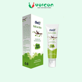 Lăn Muỗi Đốt TheCi Roll on Skin Chiết Xuất Từ 5 Loại Tinh Dầu Tự Nhiên Chống Muỗi Cho Gia Đình 8ml.