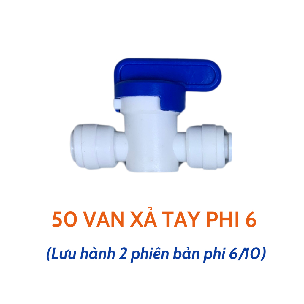 Sỉ Van Xả Tay Loại Phi 6 Và Phi 10, Van Bình Áp, Van Bình Áp Chống Nổ Dùng Cho Máy Lọc Nước RO...