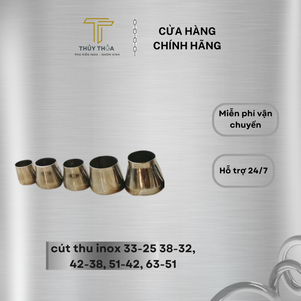 cút thu inox 33-25 38-32, 42-38, 51-42, 63-51 | Shopee Việt Nam