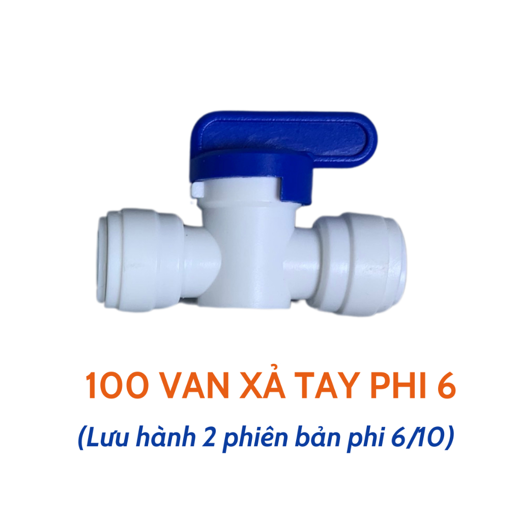 Sỉ Van Xả Tay Loại Phi 6 Và Phi 10, Van Bình Áp, Van Bình Áp Chống Nổ Dùng Cho Máy Lọc Nước RO...