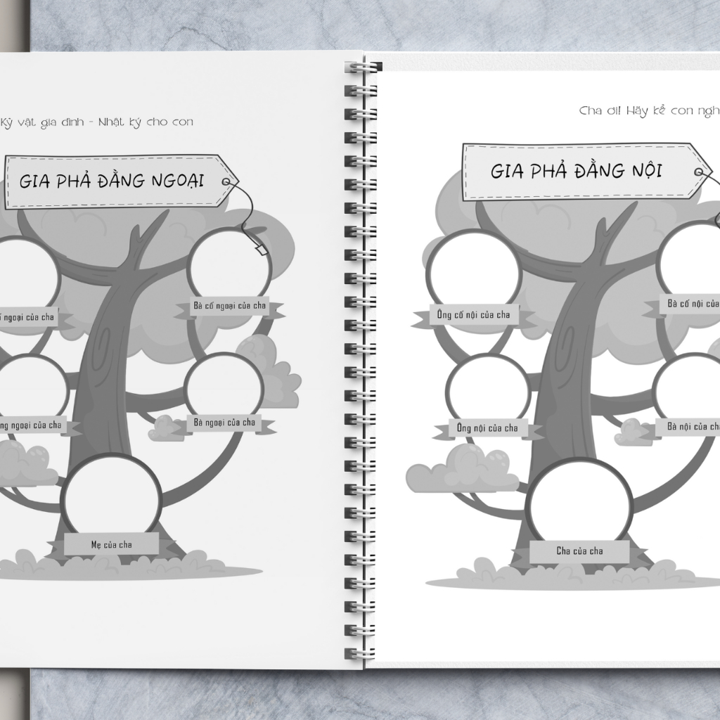 Sách - Cha Ơi ! Hãy kể Con Nghe - Nhật Ký Cho Con - SBOOKS