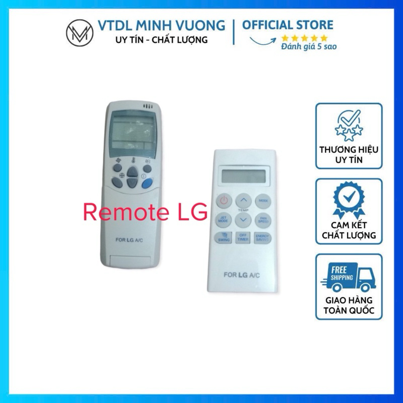 Điều khiển máy lạnh LG nhiều loại/ Remote máy lạnh LG