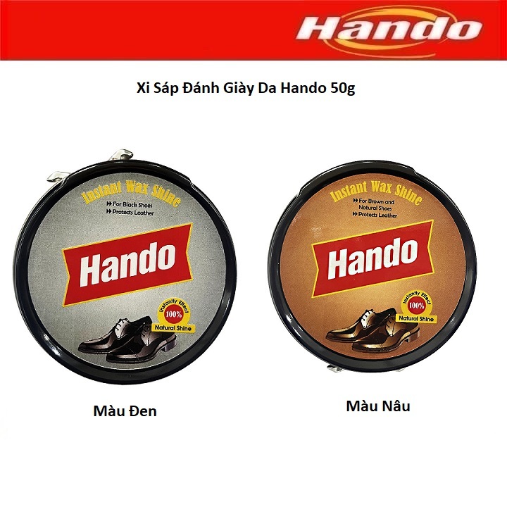 Xi Sáp Đánh Giày Da Hando 50g | Shopee Việt Nam