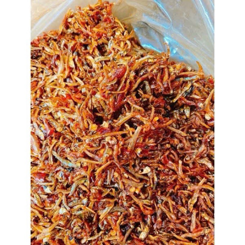 CÁ CƠM RIM TỎI ỚT loại ngon - 1 Hộp 500G