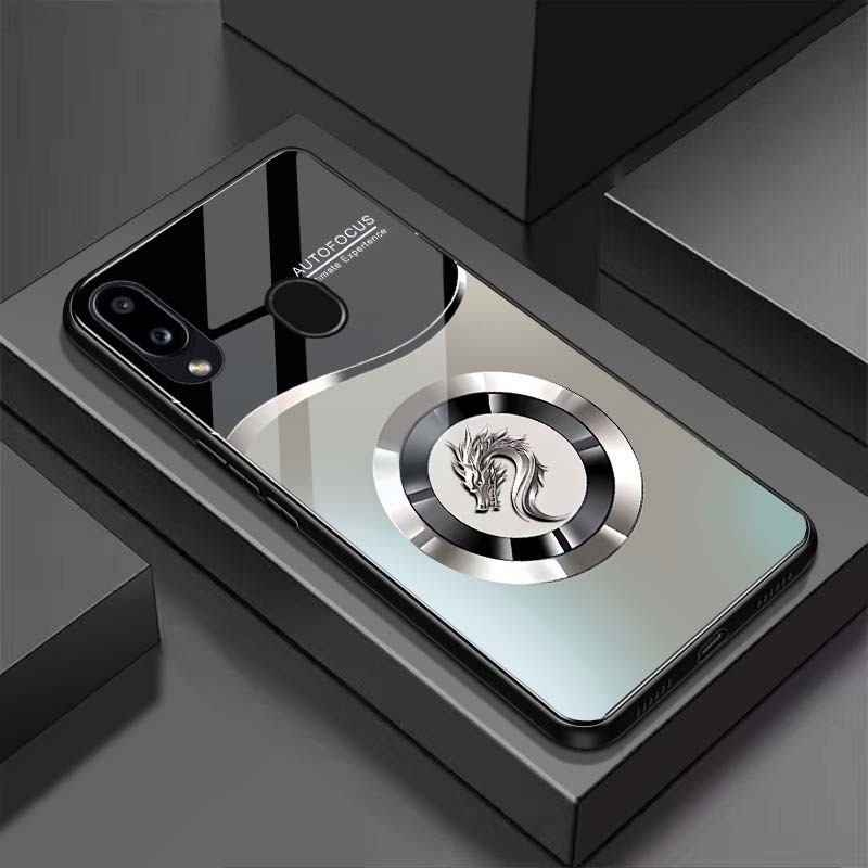 Ốp Lưng cho SAMSUNG M20, A20, A30 Mặt lưng kính cường lực, cao cấp Họa tiết