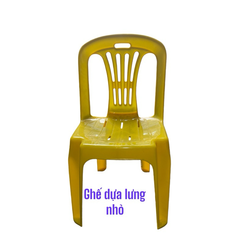 combo 10 ghế nhựa cao cấp dựa lưng đủ mầu sắc