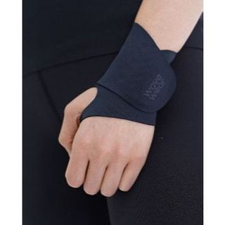 BÓ CỔ TAY THỂ THAO MÀU ĐEN WAVEWEAR WRIST SUPPORT STRETCH WRAP H1 - H1(BK) 1ea 2ea - H1(BG) 1ea 2ea