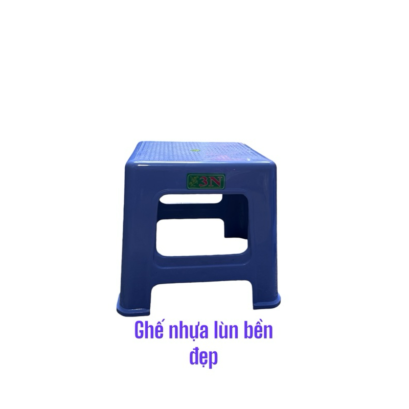 ghế nhựa lùn ngồi vỉa hè đủ màu sắc (combo TỪ 5>  10 cai )