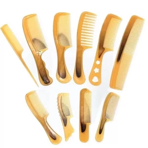 Set 10 Lược Chải Đầu Đủ Kích Thước Nhựa Tốt