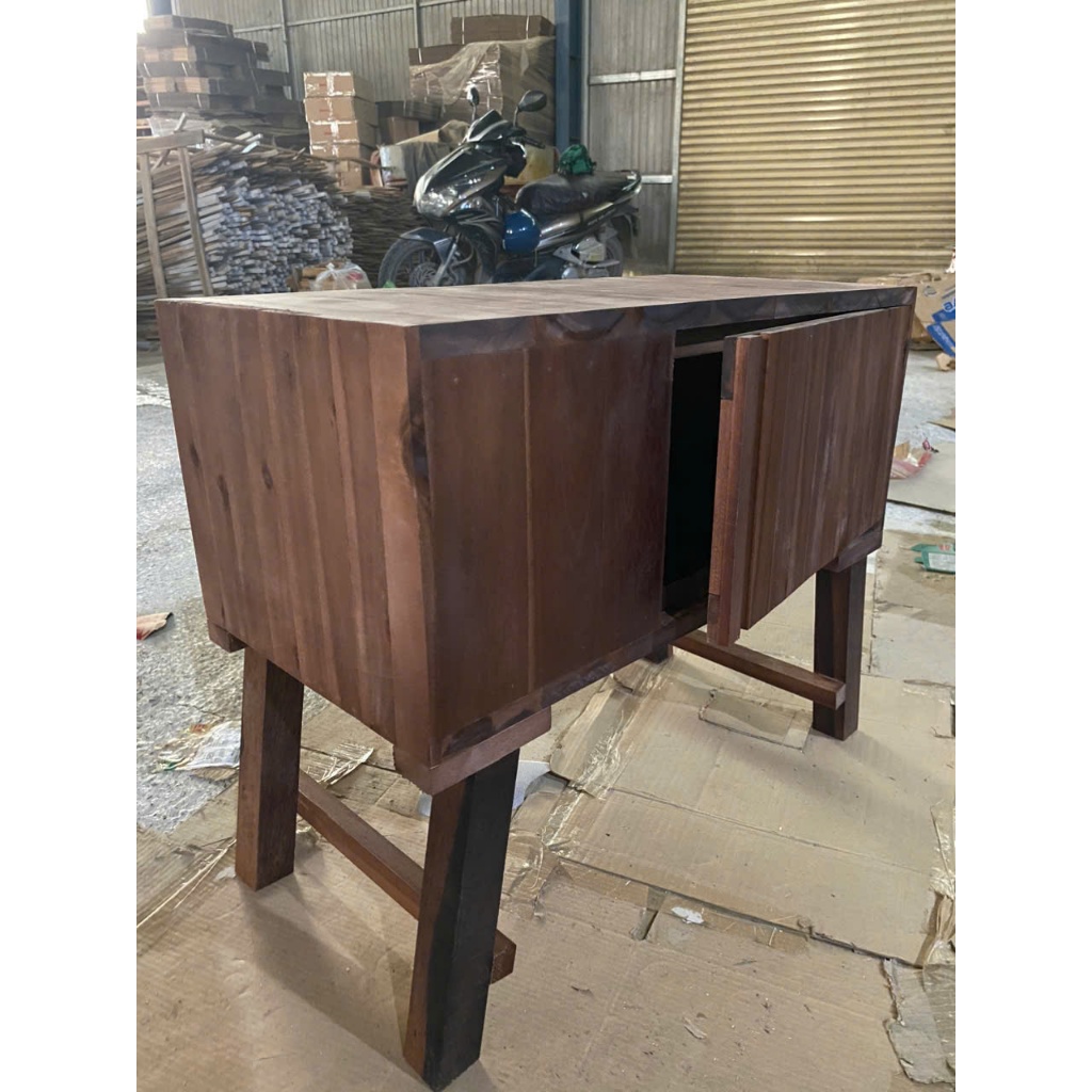 Bàn gỗ nhỏ có hộc đa năng Dài 40|60 Ngang 30 Cao 50 cm | BigBuy360 - bigbuy360.vn