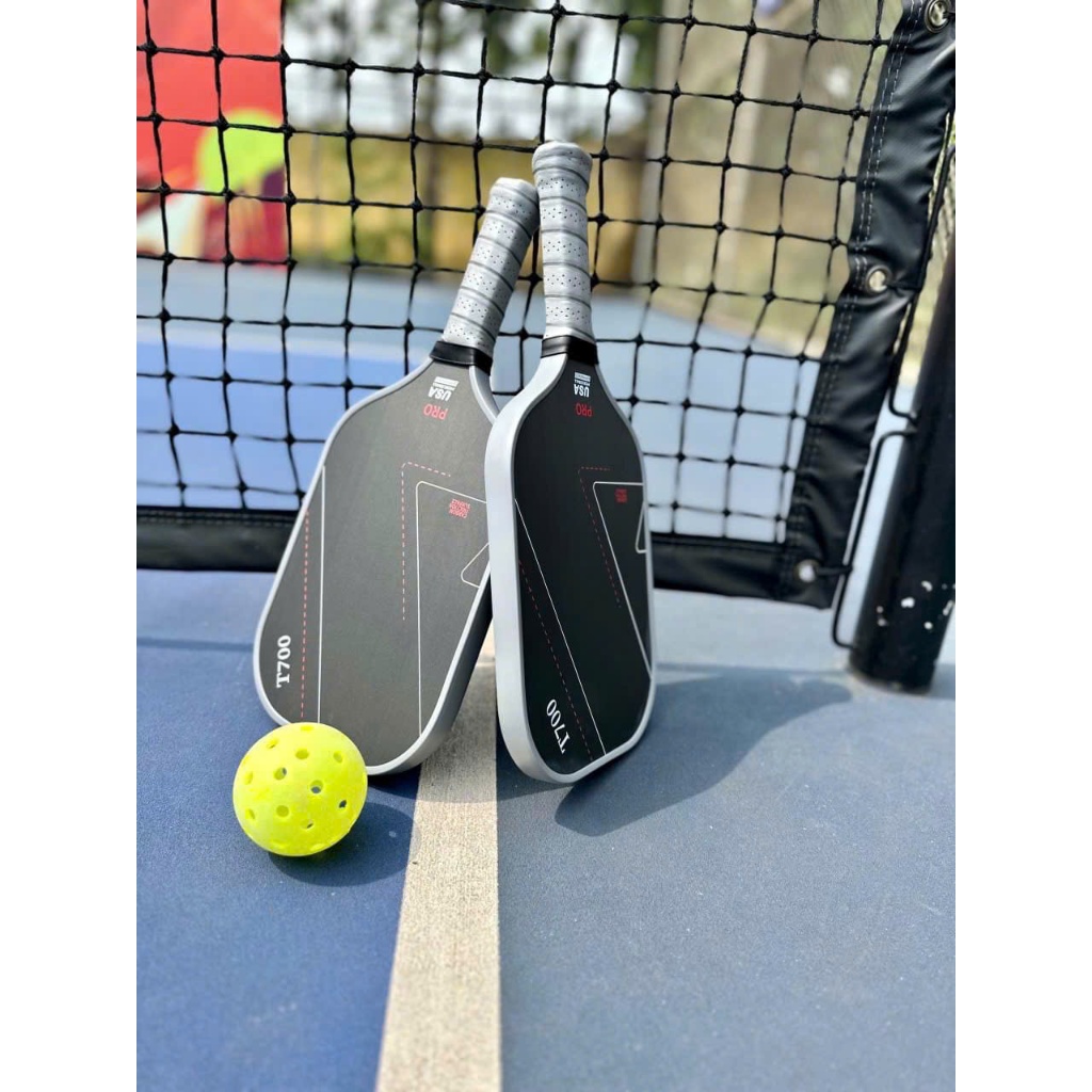 Vợt Pickleball Carbon T700 Pro phiên bản cao cấp tặng kèm phụ kiện