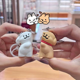 Móc Khóa Đôi Cún Có Nam Châm Hút Nhau – Dễ Thương, Dây Đeo Cặp Đôi Chó Có Từ Tính, Phụ Kiện Tình Yêu
