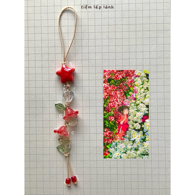 [KEYCHAIN] ⋆⁺₊ Móc khoá hoa linh lan handmade, móc treo điện thoại, túi ...