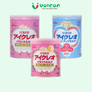 Sữa Glico ICREO Số 0 1 3 Balance Grow-up Learning Milk Giúp Bé Phát Triển Toàn Diện 320g 800g 820g
