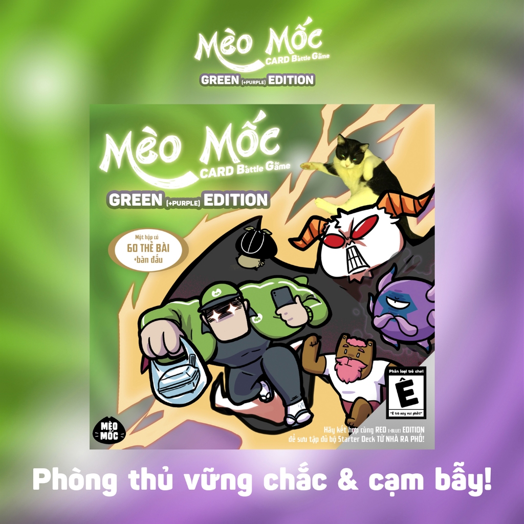 Ảnh Trò chơi thẻ bài Mèo Mốc Card Battle Game - Card Bo Góc Mèo Mốc - Game thẻ bài đối kháng Mèo Mốc TCG 4