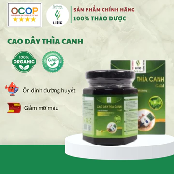 Cao dây thìa canh LITIC 100g giúp hạ đường huyết, tốt cho người đái tháo đường , người bị tiểu đường - tiểu đường