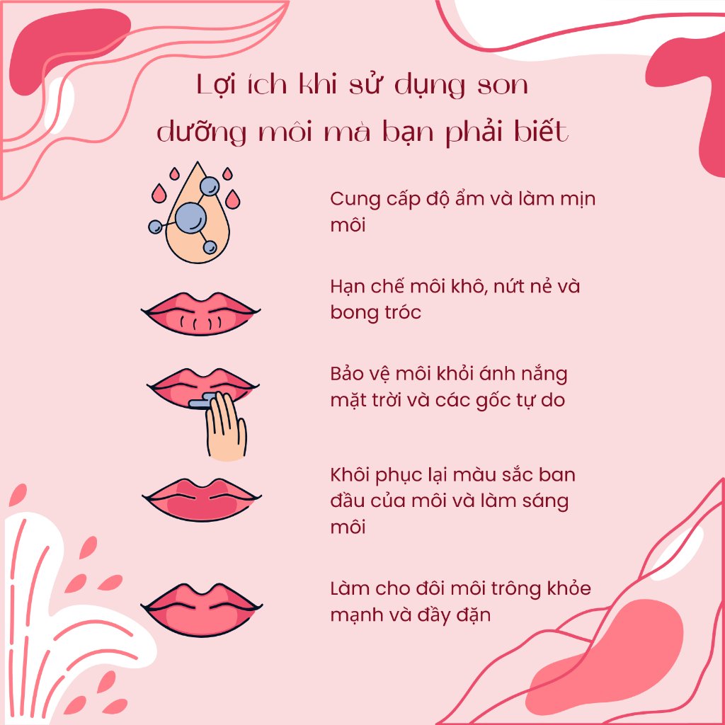 Son Dưỡng Môi LALA  Son dưỡng môi thiên nhiên giúp hồng, mềm mịn và mờ thâm sau 3-4 tuần