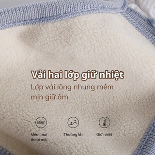 Khẩu trang  bịt tai vải lông cừu giữ ấm chống bụi mịn, bảo vệ tai ủ ấm chống gió lạnh mùa đông 🌸 tuyển sỉ🌸