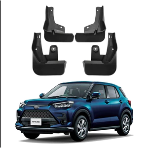 Chắn Bùn Toyota Raize Chất Liệu Nhựa Dẻo Tặng Kèm Ốc Vít