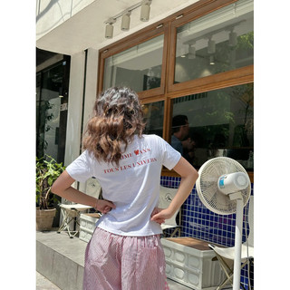 Áo Thun Nữ Baby Tee " LOVEEEE " - Kraken Drk cotton 250gsm.