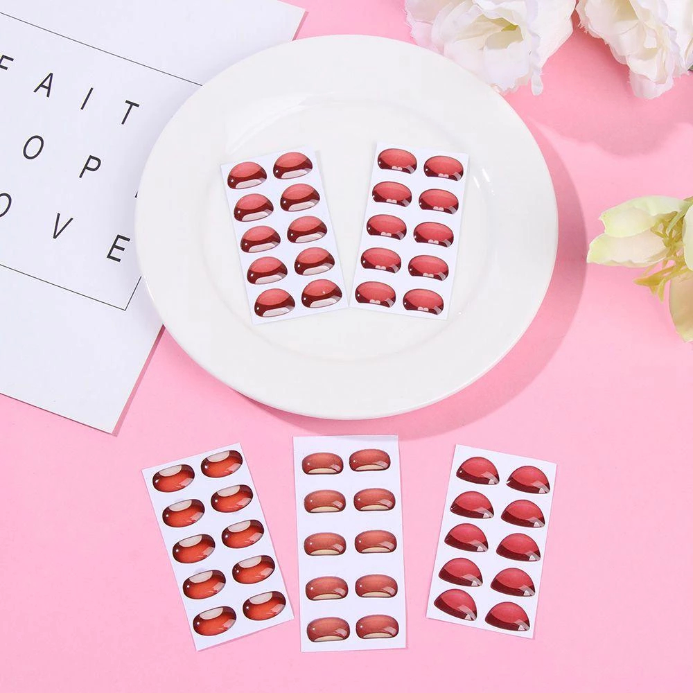 Sticker / Hình Dán Miệng Búp Bê / Thú – Nhiều Mẫu Nhiều Size
