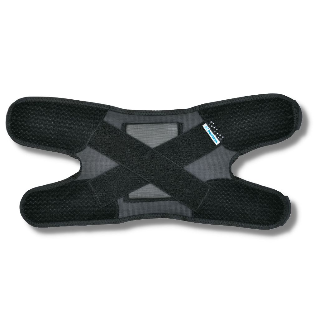 Đai cố định đầu gối Bonbone Thin PF Cross Belts chất liệu thoáng khí, mềm mại, an toàn cho mọi loại da