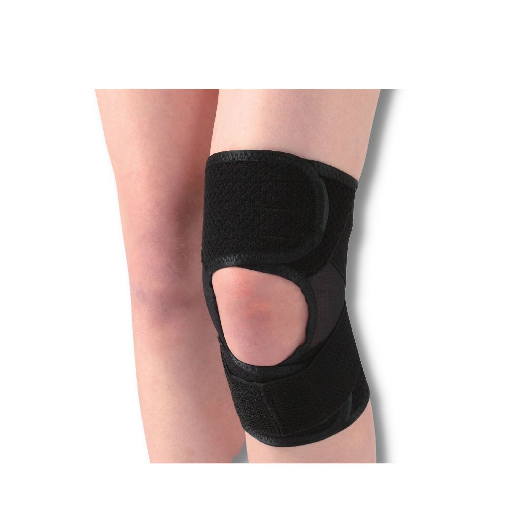 Đai cố định đầu gối Bonbone Thin PF Cross Belts chất liệu thoáng khí, mềm mại, an toàn cho mọi loại da