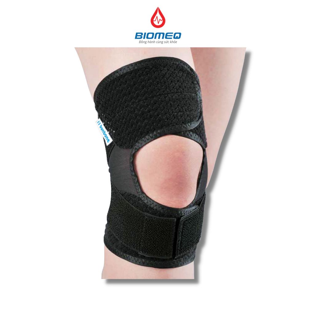 Đai cố định đầu gối Bonbone Thin PF Cross Belts chất liệu thoáng khí, mềm mại, an toàn cho mọi loại da