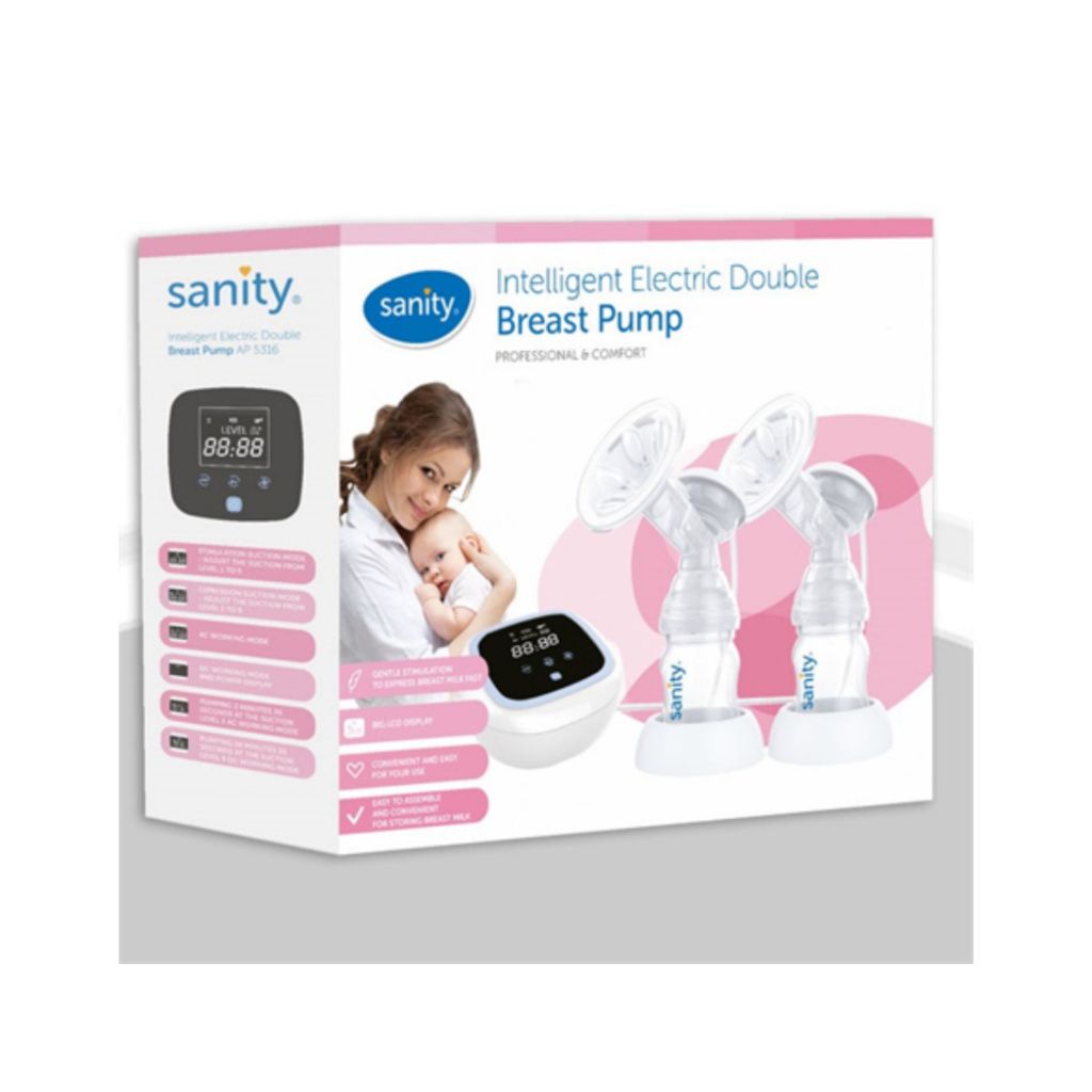 Máy hút sữa điện đôi Chính Hãng Sanity AP-5316