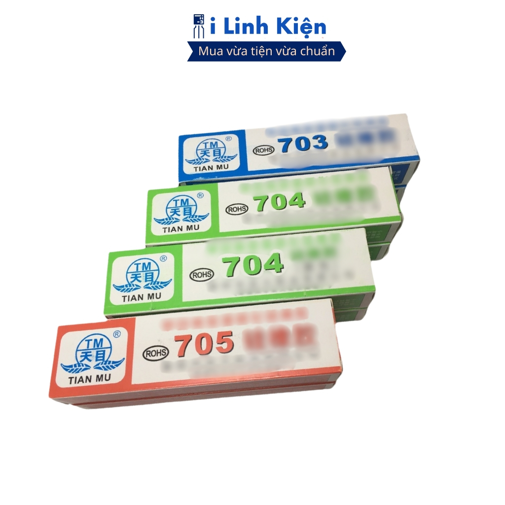 Keo 705 704 703 706 phủ mạch đổ mạch cách điện chịu nhiệt chất lượng cao chính hãng ilinhkien