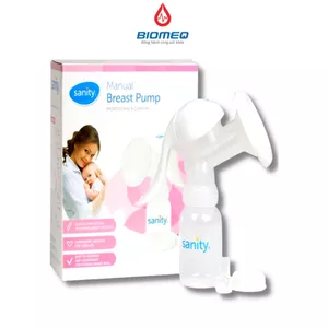 Dụng cụ hút sữa bằng tay Sanity AP-154AM phễu silicon an toàn, êm ái cho mẹ - Bảo hành 6 tháng