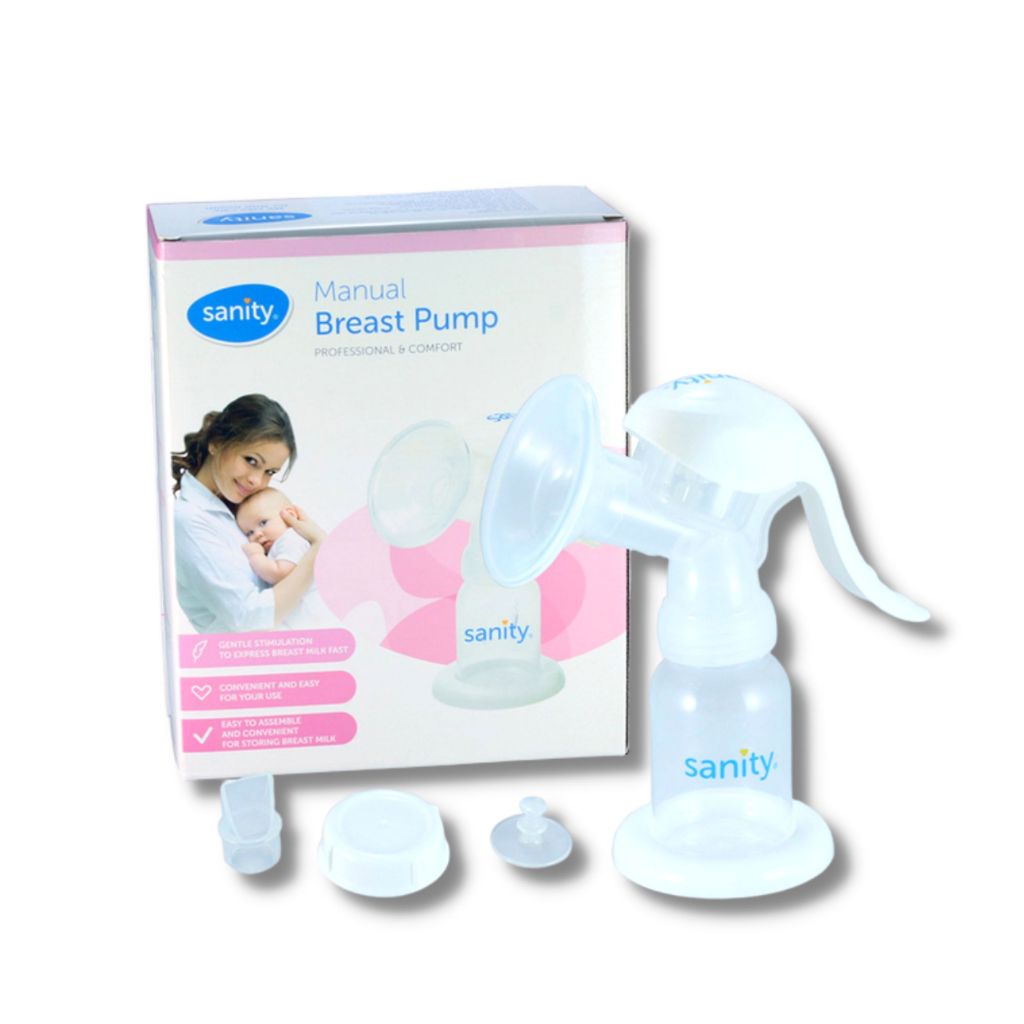 Dụng cụ hút sữa bằng tay Sanity AP-154AM phễu silicon an toàn, êm ái cho mẹ - Bảo hành 6 tháng