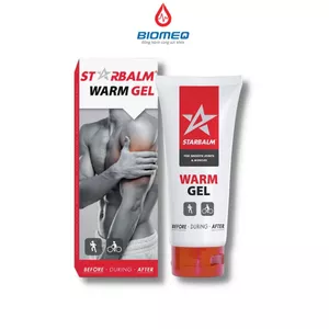 Gel làm nóng Starbalm Warm Gel 25ml 100ml giúp làm ấm nóng các vùng cơ tránh chấn thương vận động