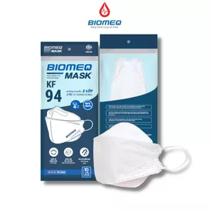 Khẩu trang BIOMEQ MASK KF94 2 lớp kháng khuẩn và lọc bụi bẩn