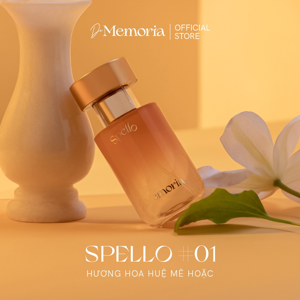 Ảnh Nước Hoa Nữ Thơm Lâu De Memoria Mê Hoặc, Muôn Hoa Nở Rộ (30ml) - Spello 01 BST Ký Ức Đầu Tiên 1
