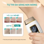 Máy triệt lông lạnh mini Crenot Graci X3 tẩy triệt lông vĩnh viễn vùng kín nữ bikini may triet long cam tay IPL tại nhà — ảnh 7