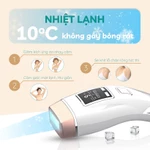 Máy triệt lông lạnh mini Crenot Graci X3 tẩy triệt lông vĩnh viễn vùng kín nữ bikini may triet long cam tay IPL tại nhà — ảnh 8